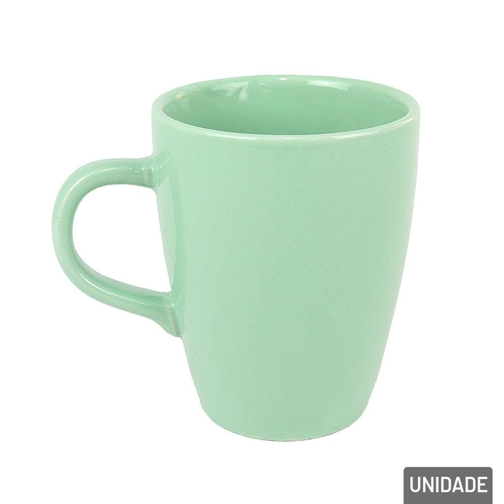 Caneca de Porcelana 230ml Inovare Verde Tiffany