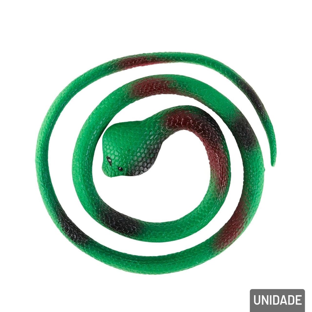 Cobra de Borracha 75cm Elástica Color