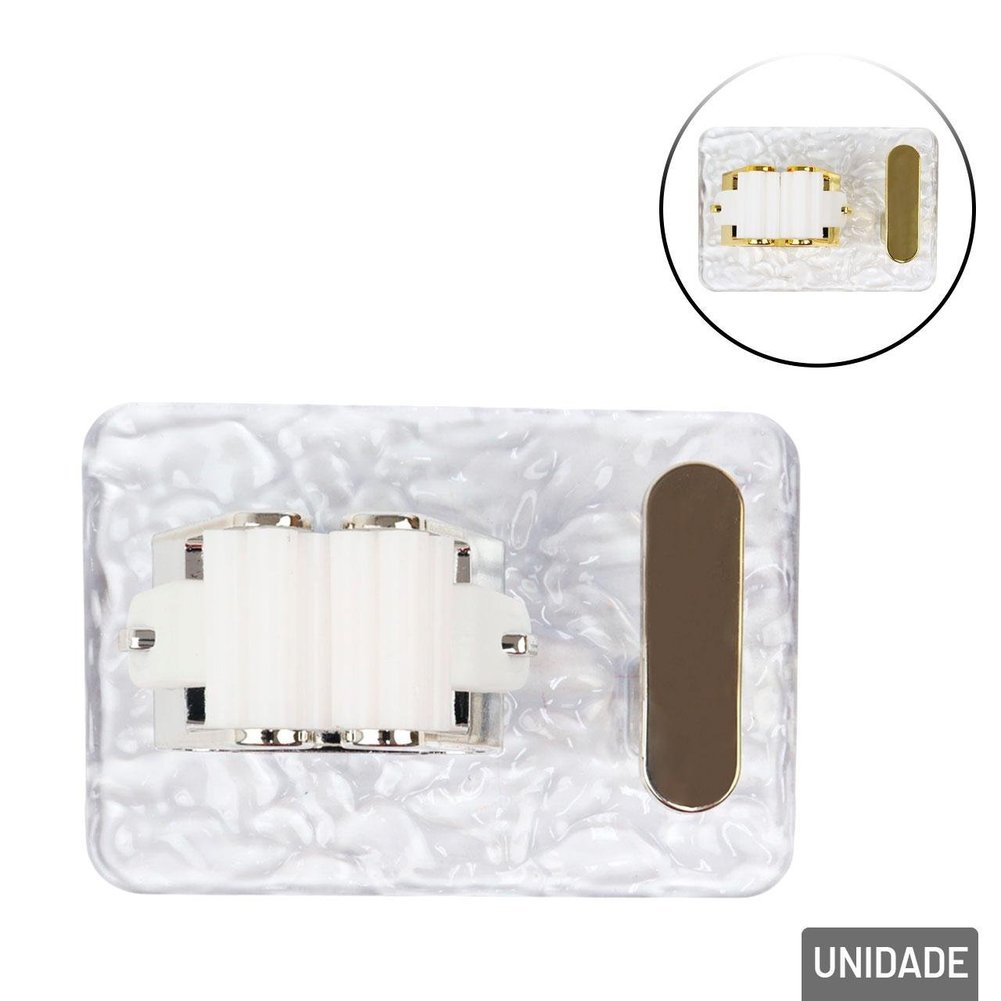 Gancho de Plástico 10cm Adesivo Prendedor Vassoura