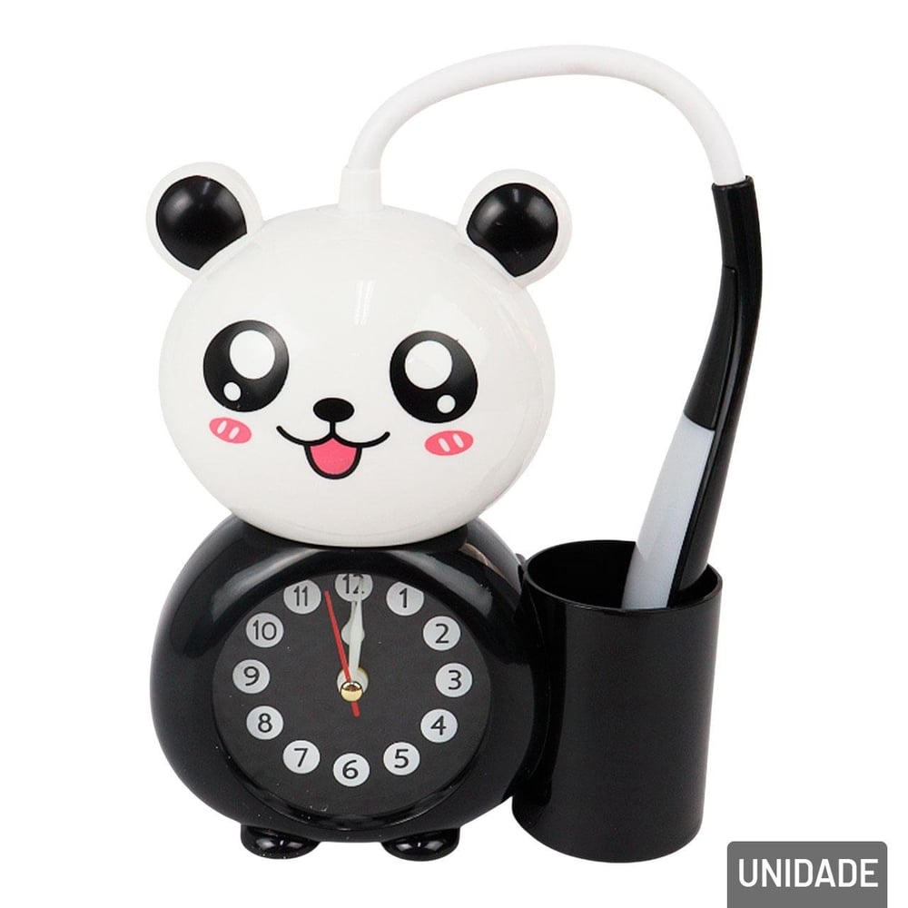 Luminária de Mesa 45cm EM LED com Despertador