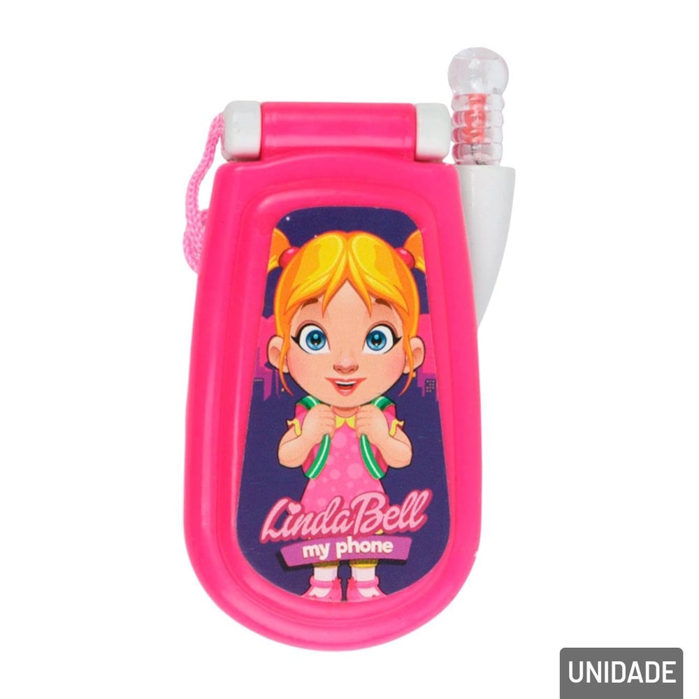 Celular Infantil com LUZ e SOM Lily Color