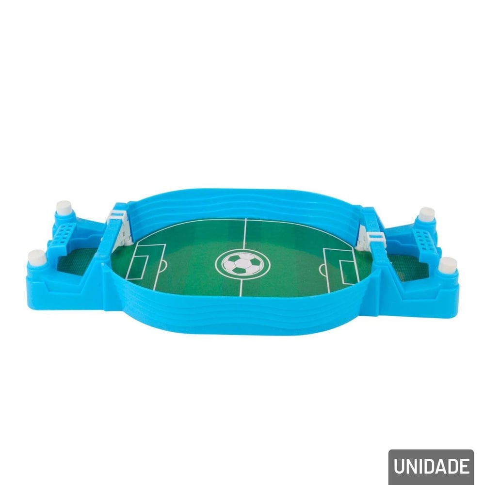 Jogo Mini Futebol Portátil com Lançador Color