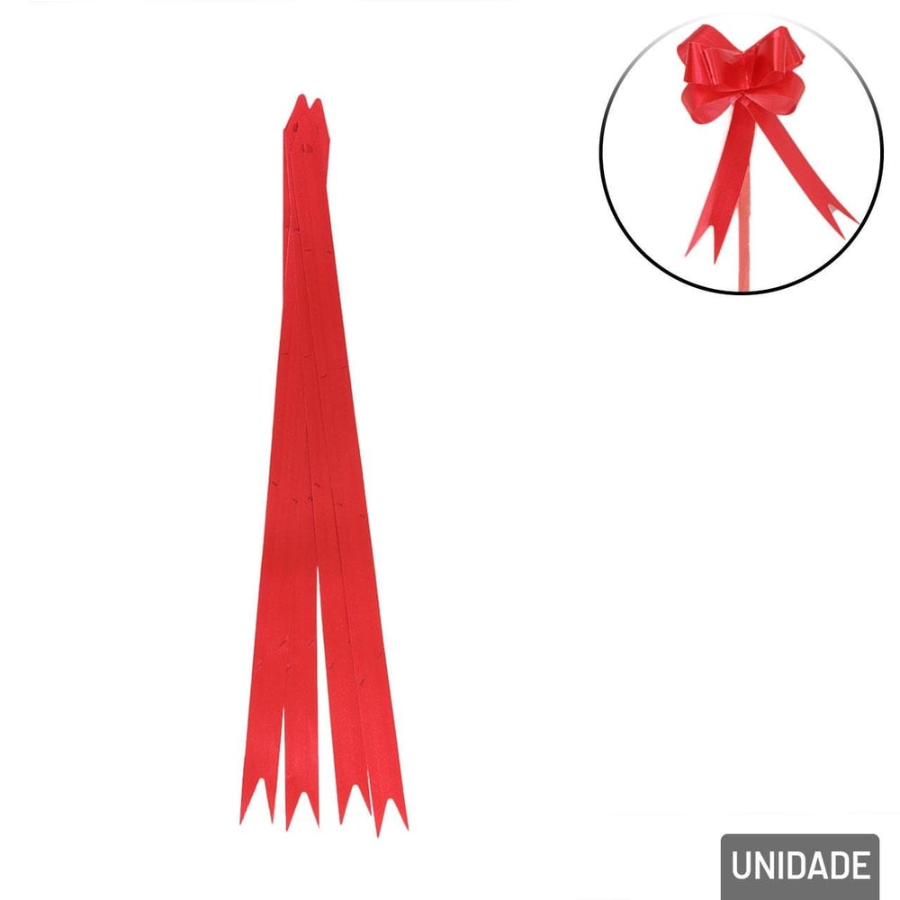 Laço Para Presente 10 Pçs 2x39cm Liso Colors