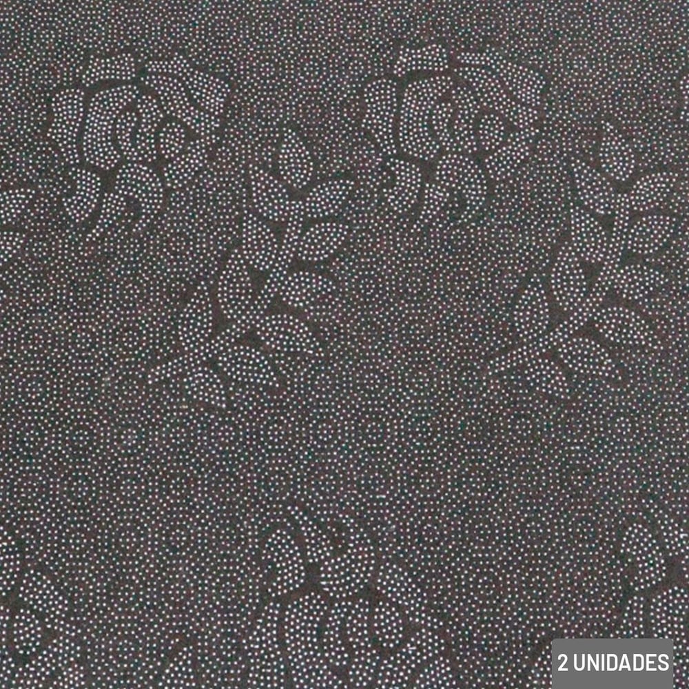 KIT Tapete de Poliéster 2 Peças Estampa Abstrata