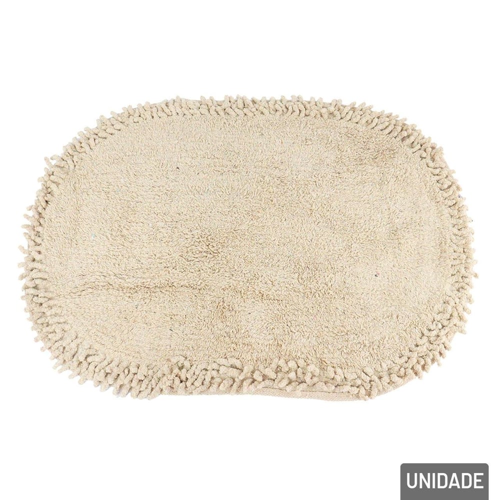 Tapete de Algodão 60x40 Oval Color