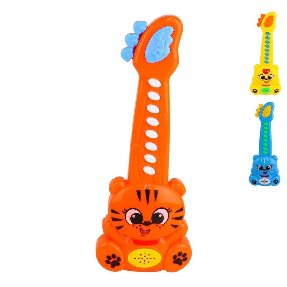 Guitarra Musical Infantil Gatinhos Color