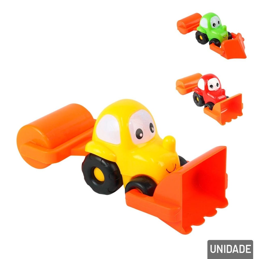 Carrinho Monta e Desmonta Roda Livre Escavadeira