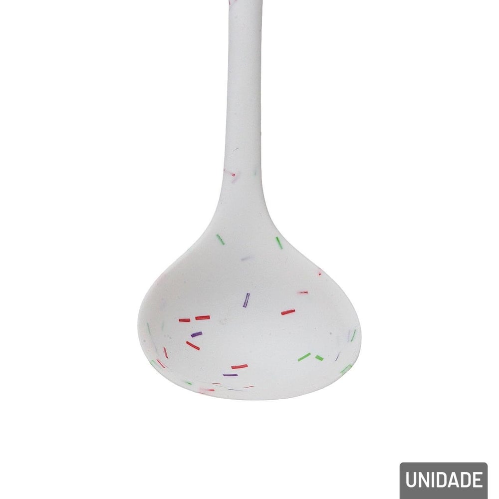Concha de Silicone e Nylon 30cm Branca