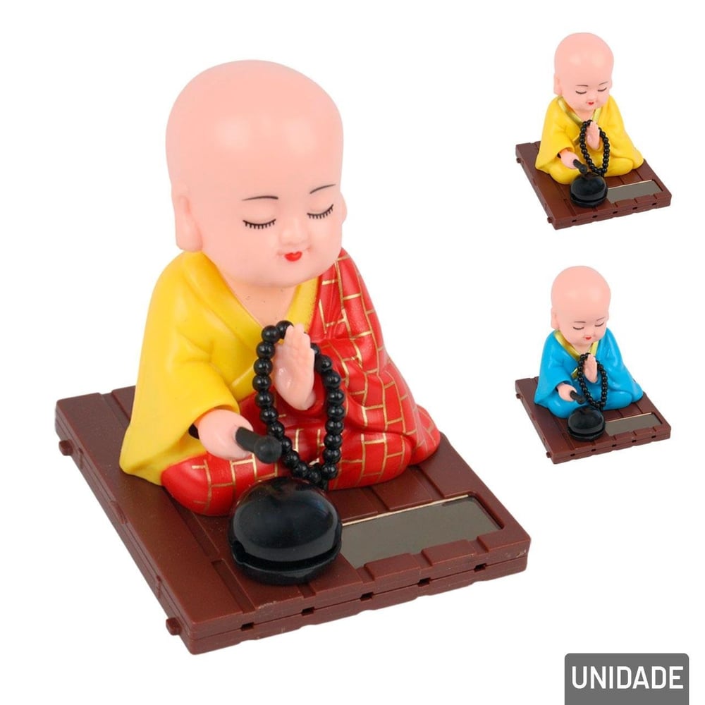 Enfeite de Plástico Monge 9,5cm Automático Color