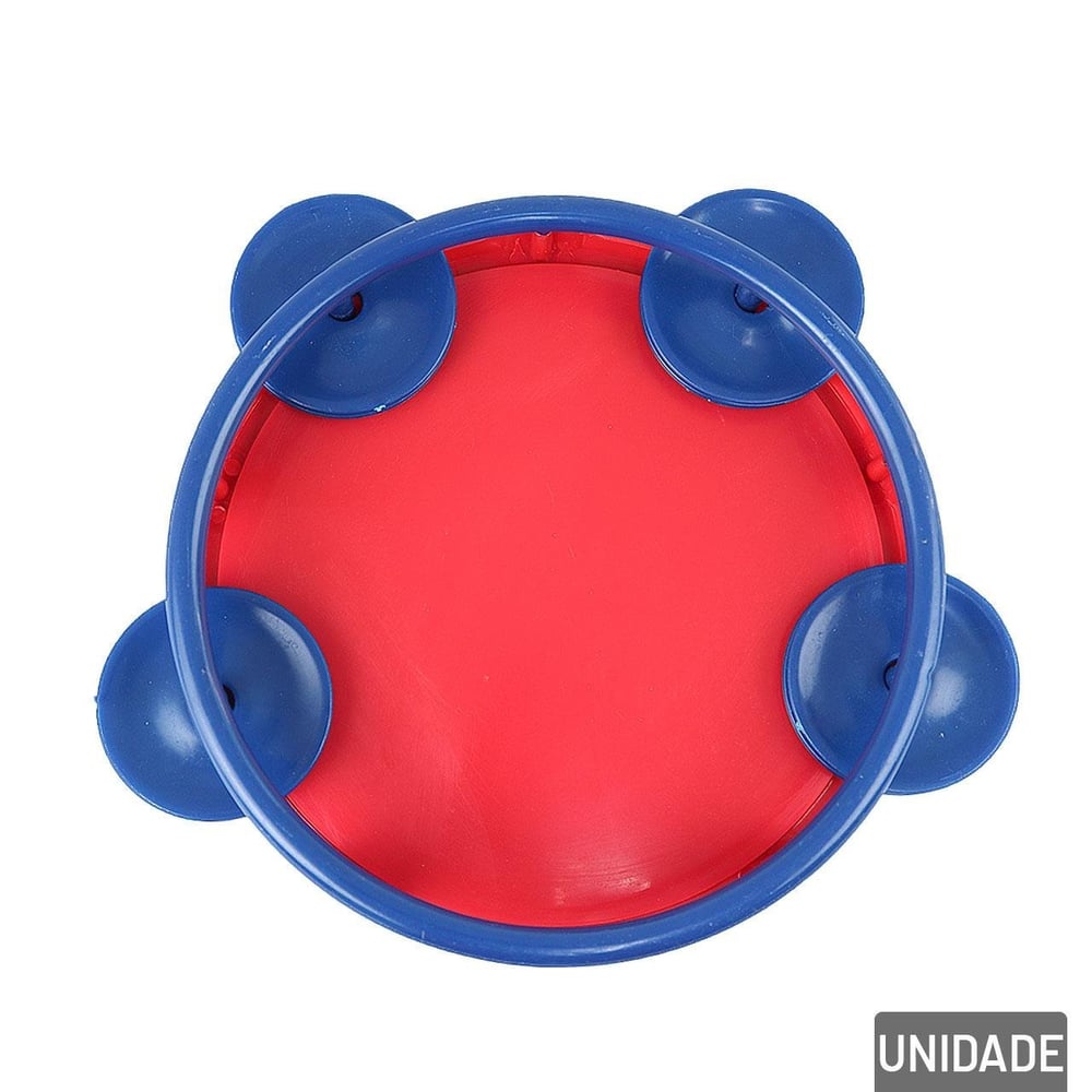 Pandeiro Infantil 13cm Homem Aranha Color