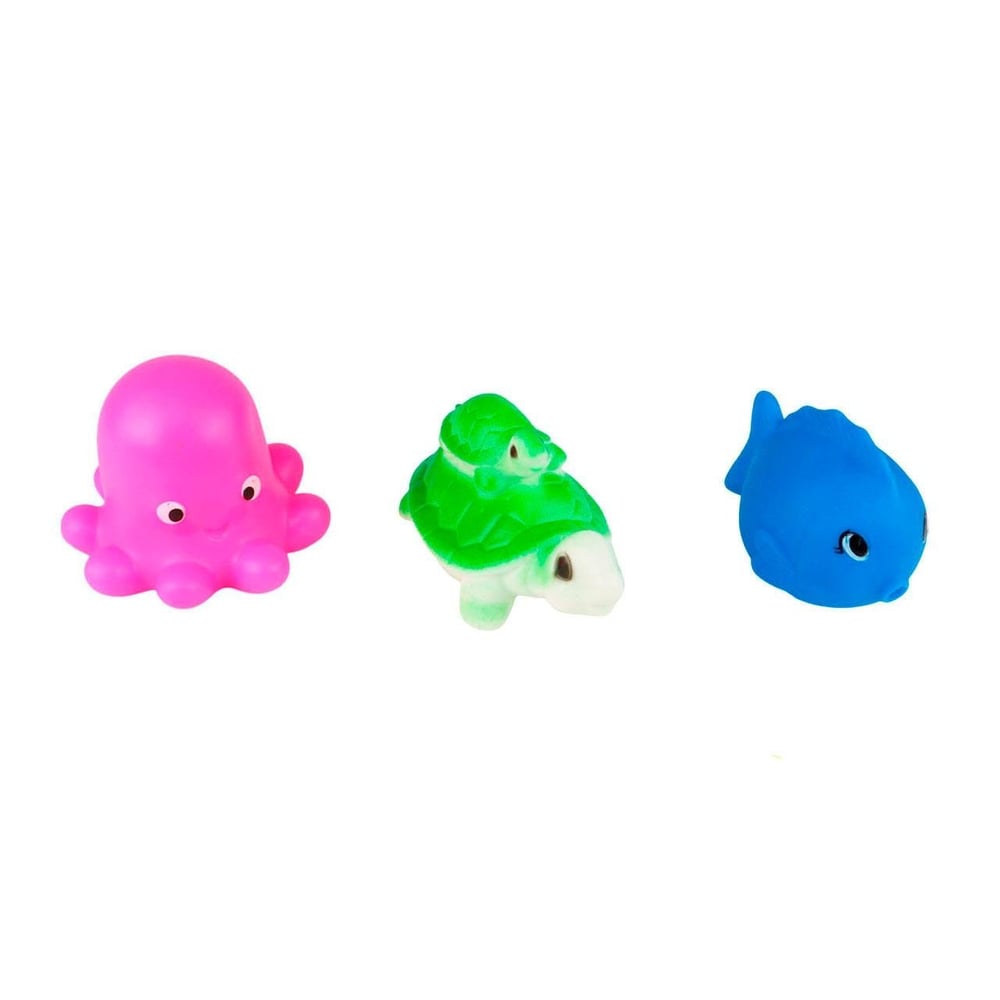 Bichinho de Vinil 3 Peças Animais Sortidos