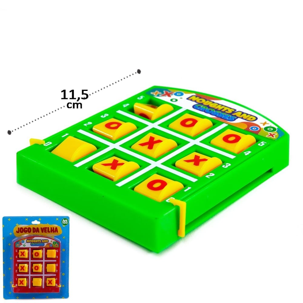 Jogo da Velha Tabuleiro Raciocinio Educativo