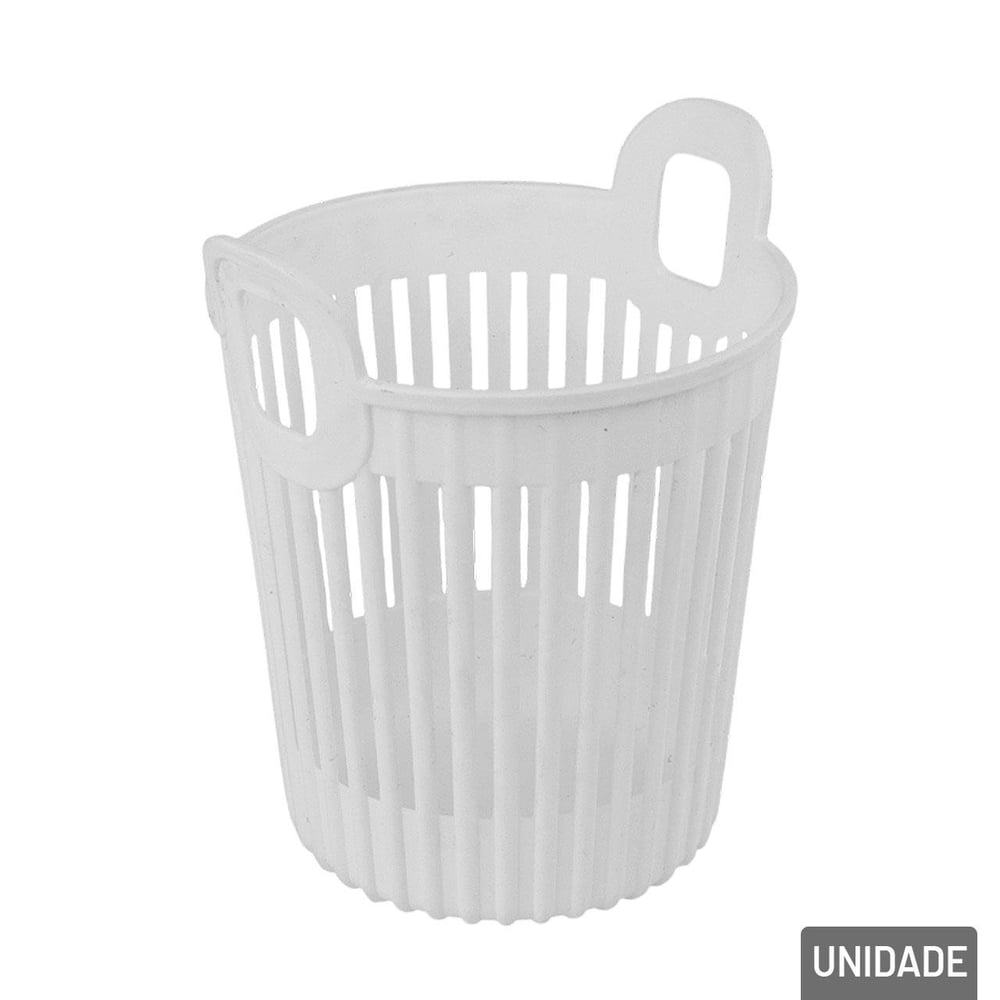 Organizador Multiuso Plástico 13,5x11,5m Branco