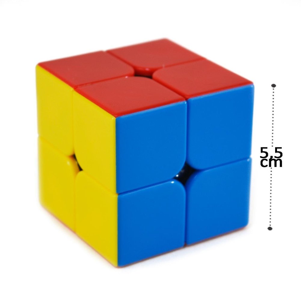 Cubo Mágico 2x2 5,5cm PRO Color