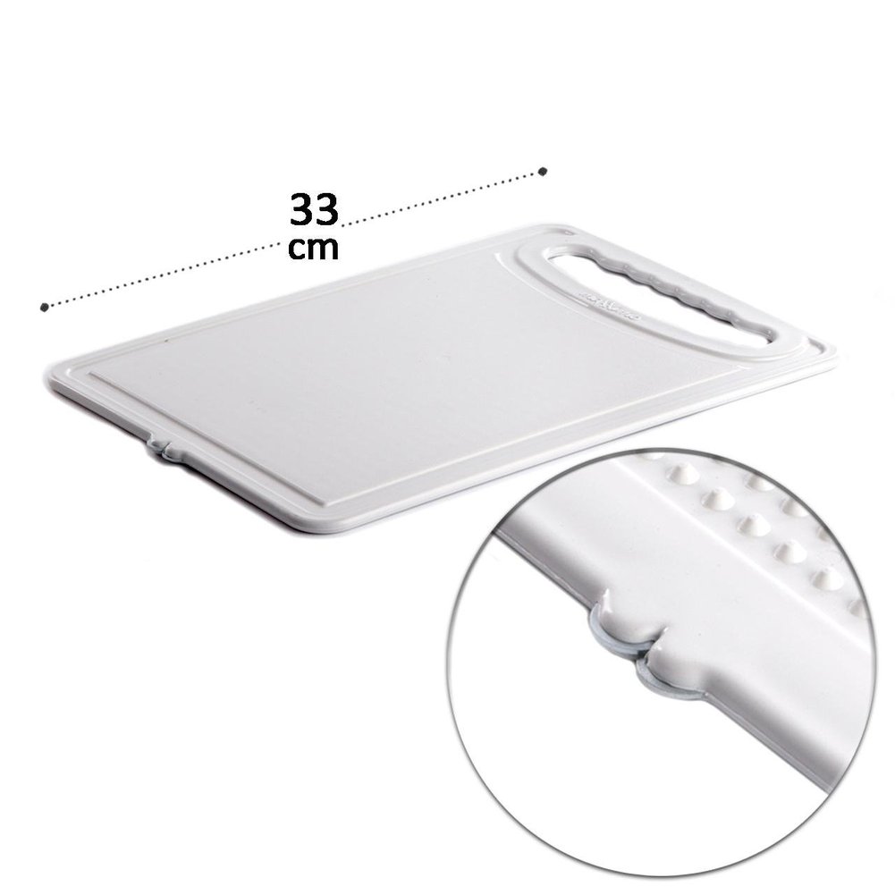 Tábua de Corte Plástico 22x33cm com Afiador