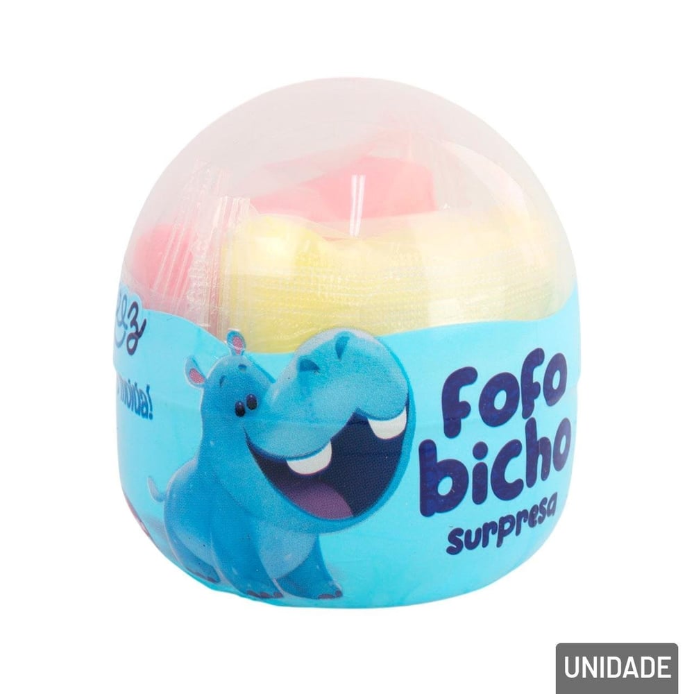 Massinha de Modelar 12g Estica e Pula Fofo Bicho