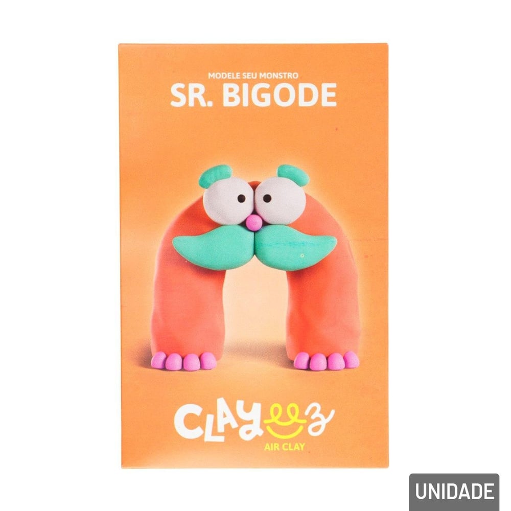 Massinha de Modelar 05 Pçs AIR Clay Monstros