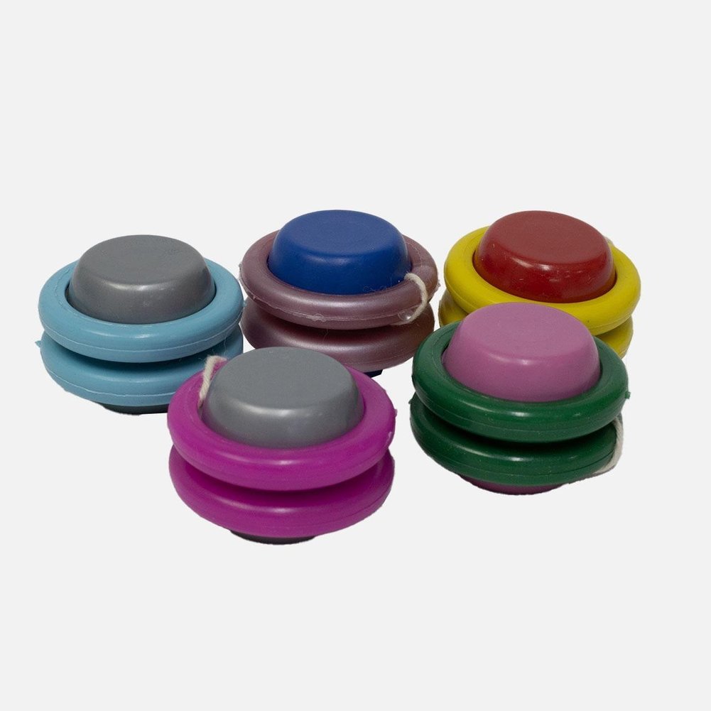 Mini Ioiô de Plástico 2,5cm 10 Peças Colorido