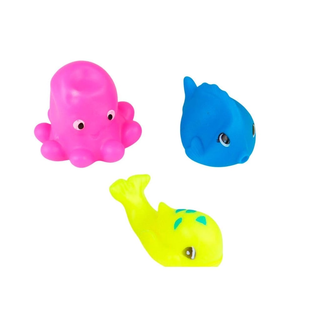 Bichinho de Vinil 3 Peças Animais Sortidos