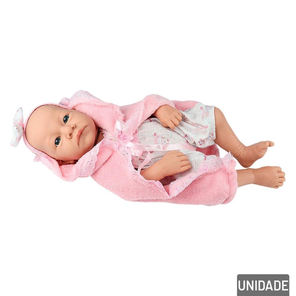 Boneca Bebê Bombola Reborn Menina