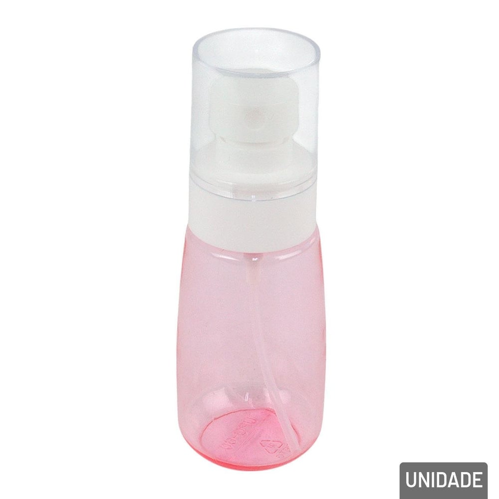 Frasco Multiuso de Plástico 50ml Spray Color