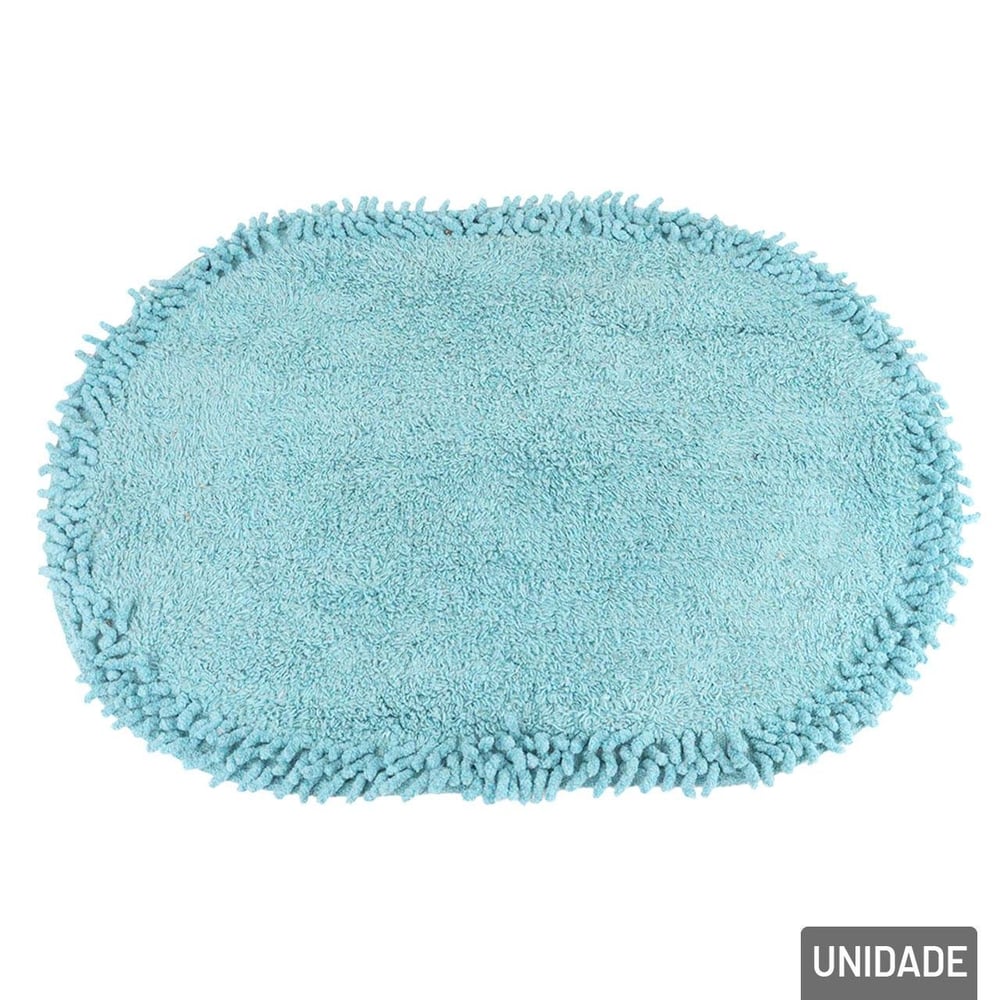 Tapete de Algodão 60x40 Oval Color