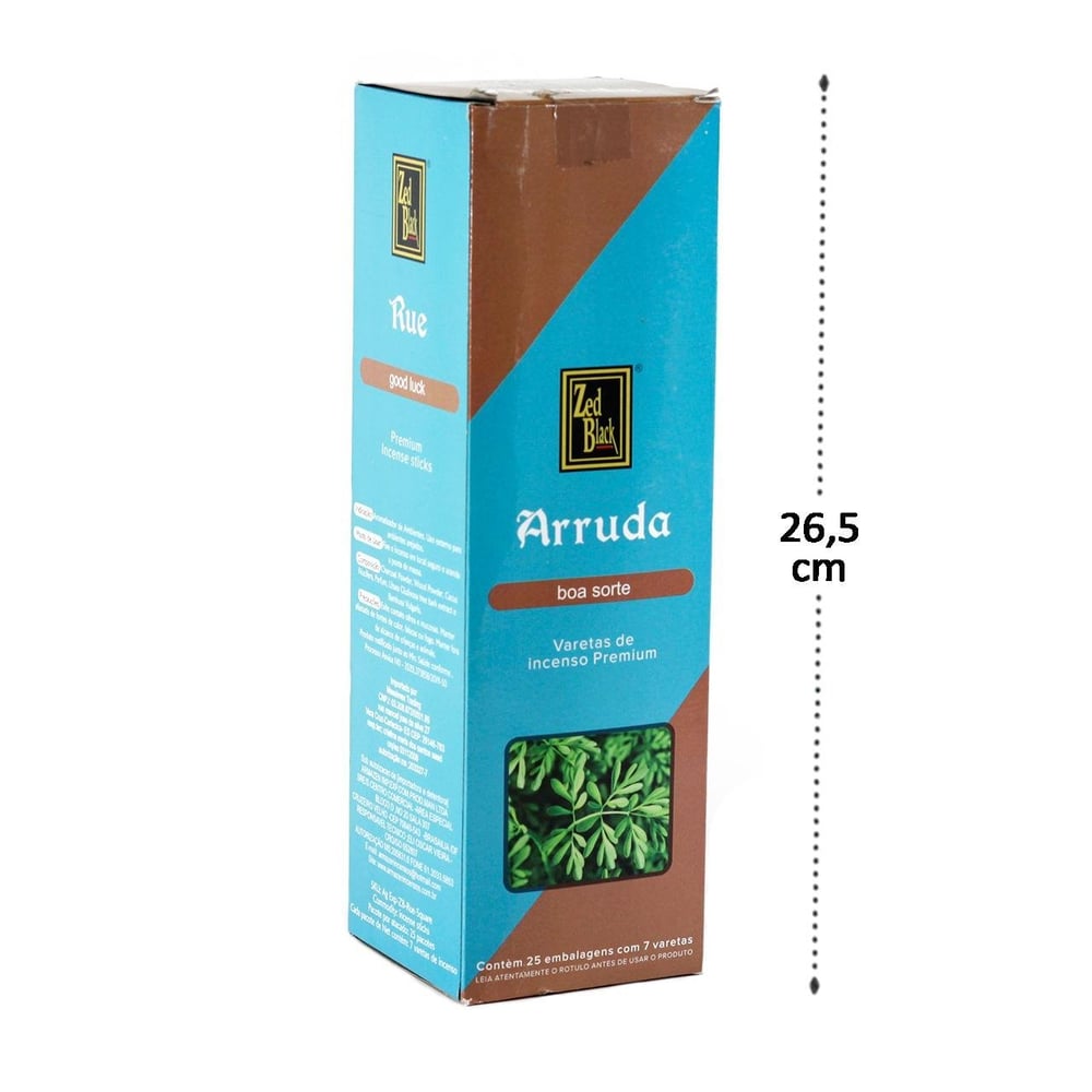 Incenso com 25 Caixas Arruda