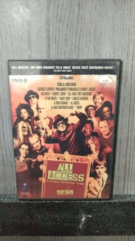 ALL ACCESS - FRONT ROW . BACKSTAGE . LIVE (NACIONAL) (DVD)