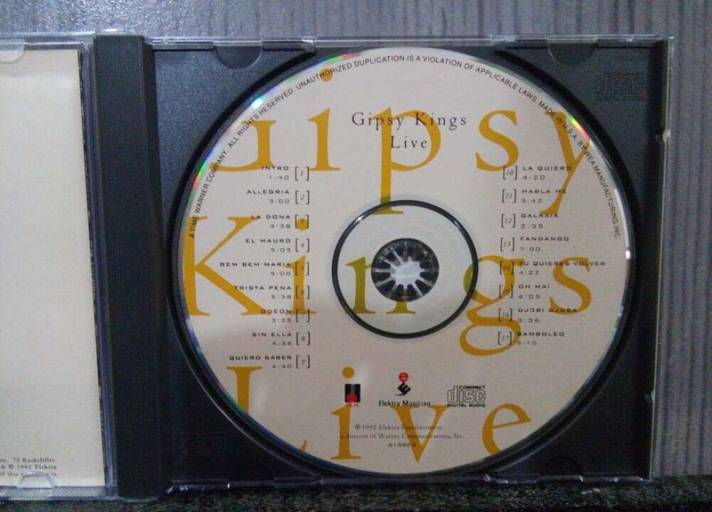 GIPSY KINGS - LIVE (IMPORTADO)