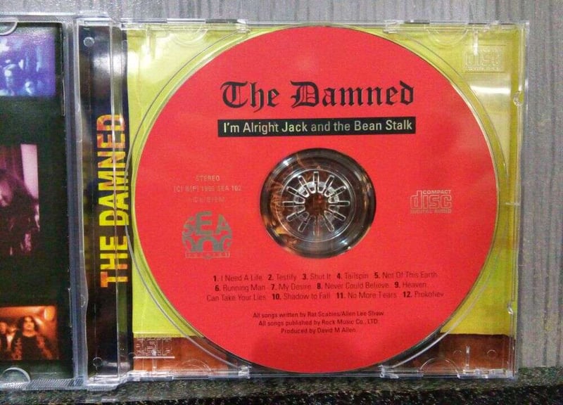THE DAMNED - I AM ALRIGHT JACK AND THE BEAN STALK (IMP)