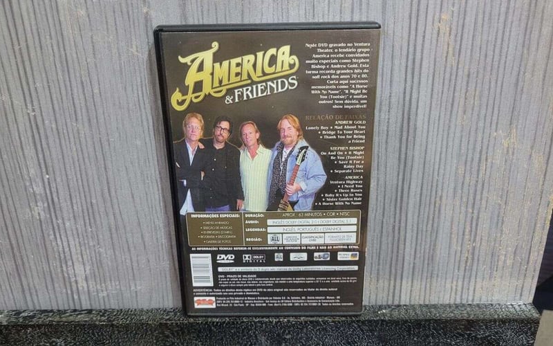 AMERICA AND FRIENDS - LIVE AT THE VENTURA THEATER (DVD)