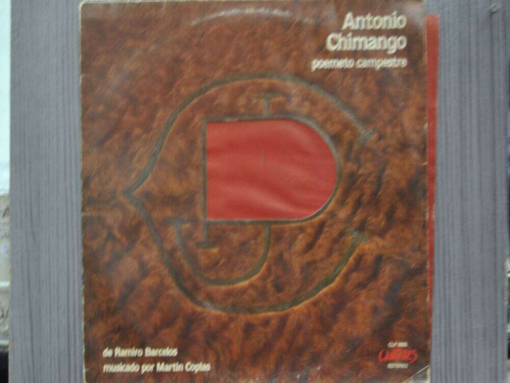 ANTONIO CHIMANGO - POEMETO CAMPESTRE (NACIONAL) 