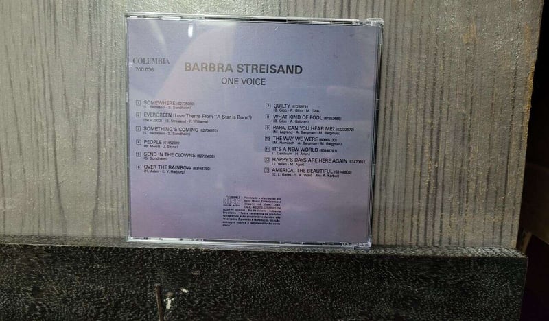 BARBRA STREISAND - ONE VOICE (NACIONAL)