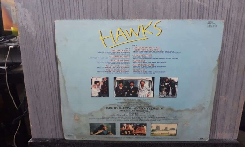 BARRY GIBB - HAWKS - TRILHA SONORA ORIGINAL (NACIONAL)