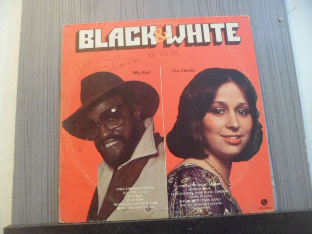 BILLY PAUL &amp; TINA CHARLES - BLACK &amp; WHITE (NACIONAL) 