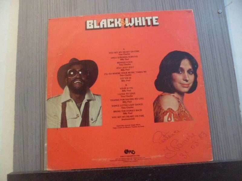 BILLY PAUL &amp; TINA CHARLES - BLACK &amp; WHITE (NACIONAL) 