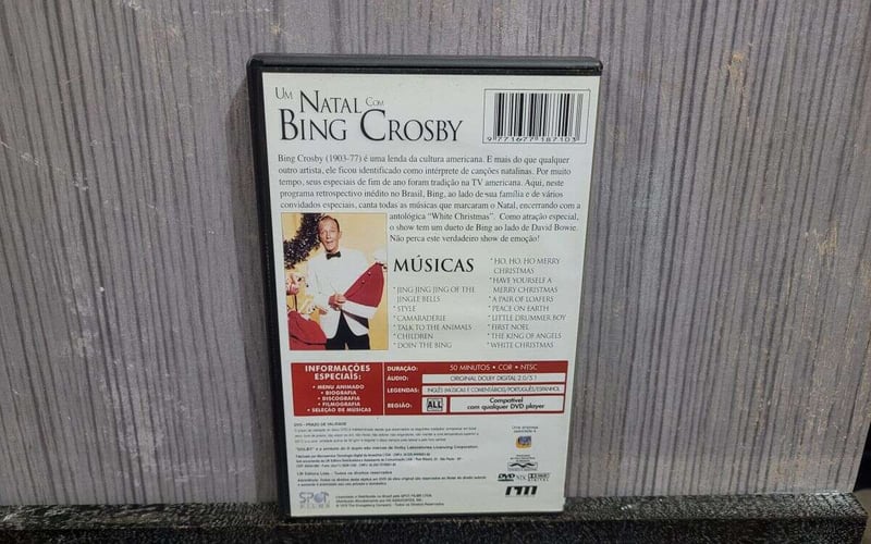 BING CROSBY - UM NATAL COM BING CROSBY (DVD)