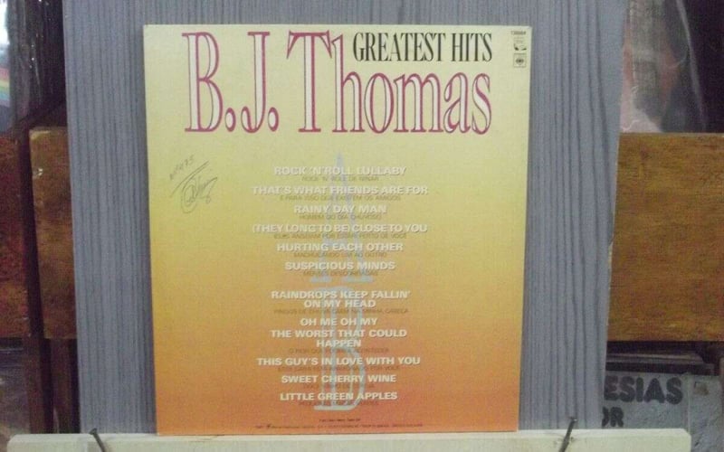 B. J. THOMAS - GREATEST HITS
