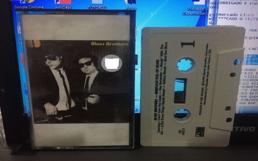 BLUES BROTHERS - BRIEFCASE FULL OF BLUES (FITA K7 IMPORTADA)