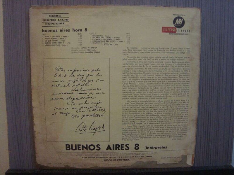 BUENOS AIRES 8 - BUENOS AIRES HORA 8 (IMPORTADO) (ARGENTINA)