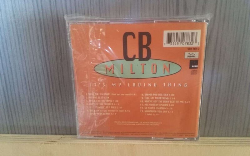 CB MILTON - IT'S MY LOVING THING