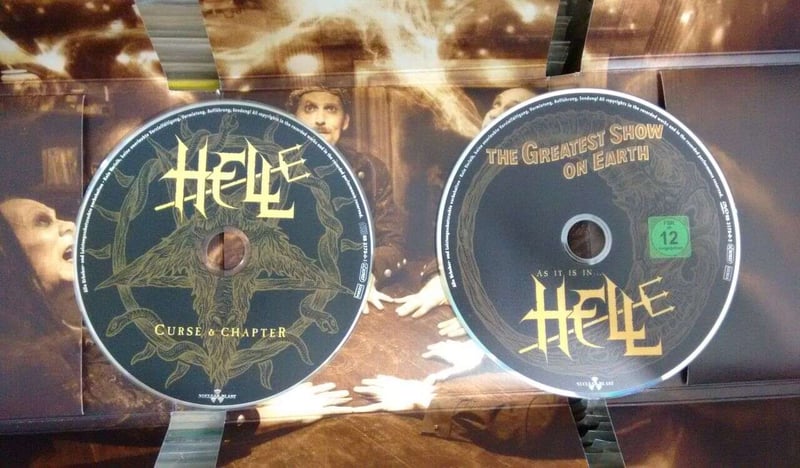 HELL - CURSE AND CHAPTER (DELUXE) (SLIPCASE) (CD E DVD IMP)