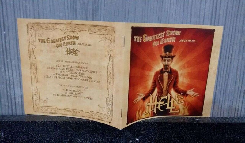 HELL - CURSE AND CHAPTER (DELUXE) (SLIPCASE) (CD E DVD IMP)