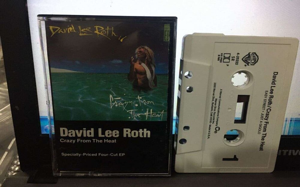 DAVID LEE ROTH - CRAZY FROM THE HEAL (FITA CASSETE IMPORTADA
