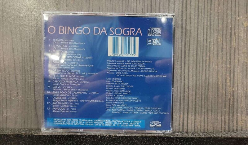 DICRO - O BINGO DA SOGRA (NACIONAL)