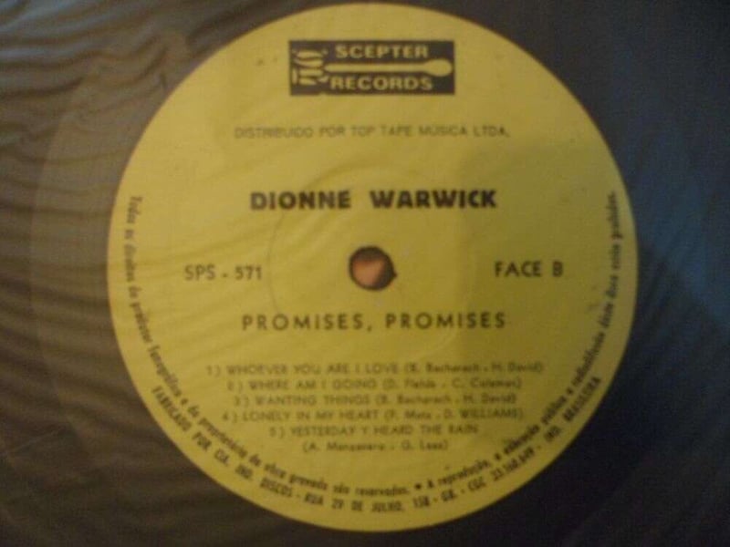 DIONNE WARWICK - PROMISES, PROMISES (NACIONAL) 