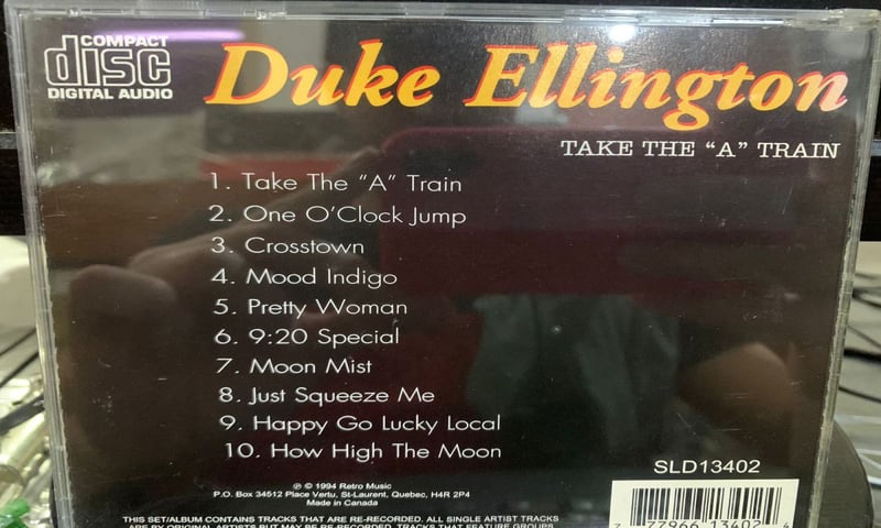 DUKE ELLINGTON - TAKE THE 'A' TRAIN (IMPORTADO)