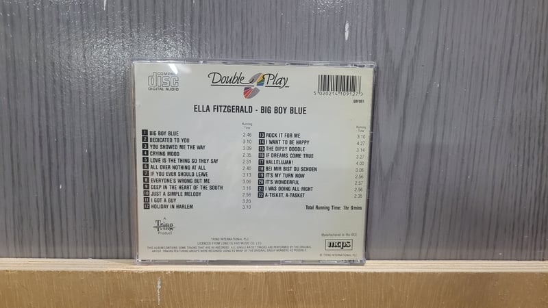ELLA FITZGERALD - BIG BOY BLUE (IMPORTADO)