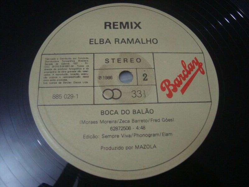 ELBA RAMALHO - BOCA DO BALÃO (NACIONAL) 