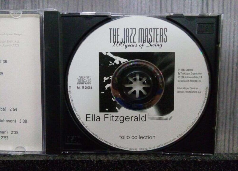 ELLA FITZGERALD - THE JAZZ MASTERS 100 ANOS DE SWING
